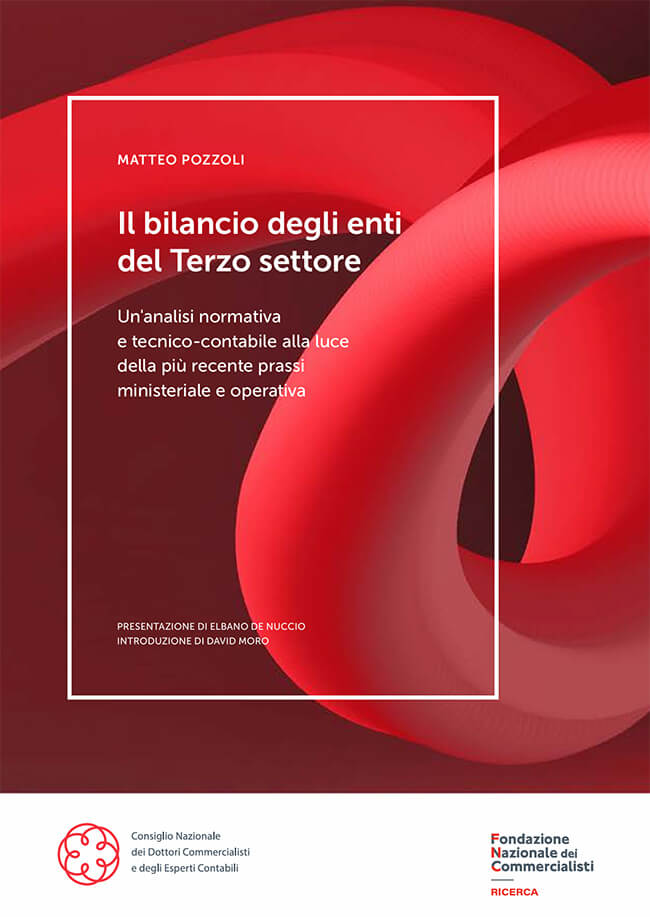 Copertina: Il bilancio degli enti del Terzo settore